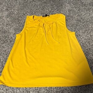 Banana Republic Vibrant Yellow Tank Top